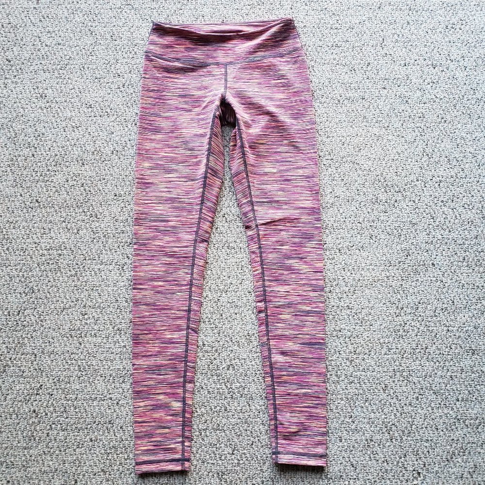Zella Pink Streaked Athletic Leggings - Sz XS